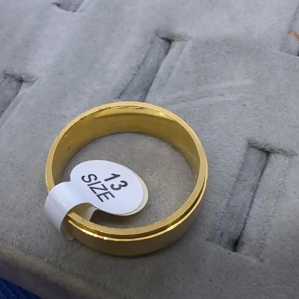 Dad Ring Love You Dad  Stainless Steel Men's Fashion Ring Great Gift Sz. 13
